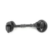 Securit S5142 Cabin Hook Cast Black 200mm Pack Of 1