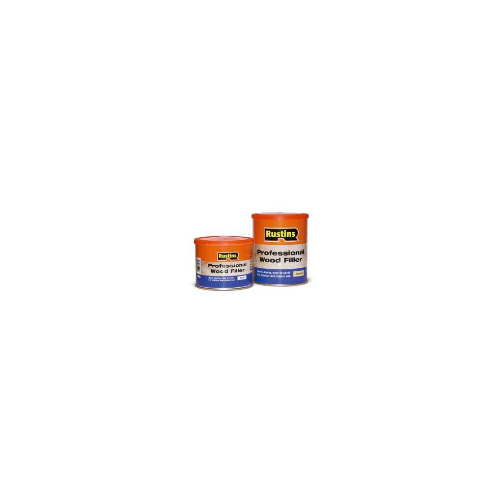 Rustins Professional Wood Filler 1Kg, Natural, By