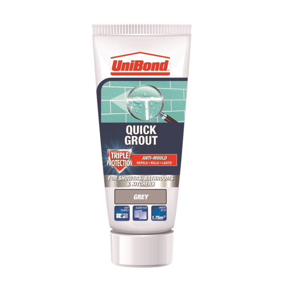 Unibond Ultraforce Wall Tile Adhesive & Grout Grey - 2643637