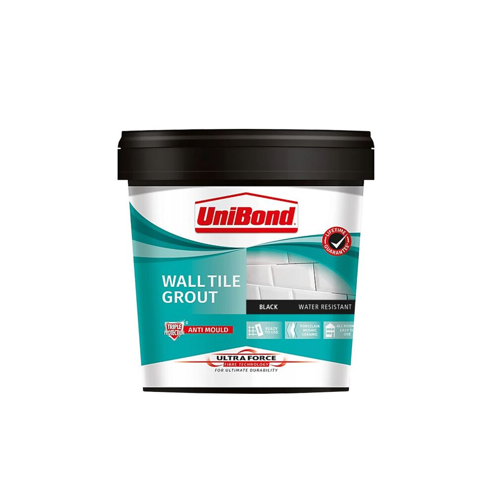 Unibond 2643634 Ultraforce Wall Grout, Black