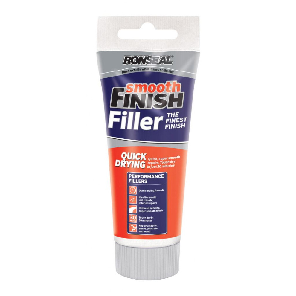 Ronseal RSLMPRMF330G 330g Smooth Finish Quick Drying Multi Purpose Filler