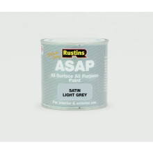 Rustins All Surface All Purpose Paint - Light Grey 250ml