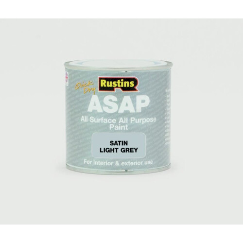 Rustins Rustins All Surface All Purpose Paint - Light Grey 250ml