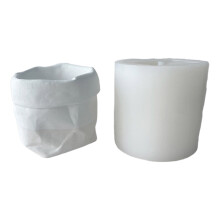 Flower Pot Silicone Mold Concrete Cement Flowerpot- M