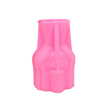 Candles Holder Resin Mold,Cement Gypsum Flower Pot Silicone-A