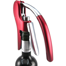 Wine Opener With Precision Lever-Pull Mechanism And Ergonomic Design, Vertical Rabbit Lever Style For Effortless Opening Of Any Wine Bottle