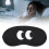 Portable Travel Sleep Mask, Ergonomic Light Blocking Mask for Deep Rest, Adjustable Strap with Cold & Hot Pack Functionality, Breathable Cotton 2