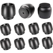 Embouts de pieds de chaise en silicone, patins en feutre résistants, base renforcée pour pieds de meubles ronds, installation facile, matériau