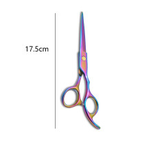 Knivskarpe klinger, professionel præcision: 6,5 tommer håndlavede frisørsakse, ergonomisk håndtagsdesign, japanske stålhårklippesakse,