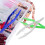20pcs Plastic Bead Tweezers Lightweight Multi-Purpose Craft Tools 6