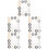 100Stk Farbige Halstuch Ringe Damen Kleidung Accessoire Geschenkidee 8