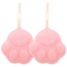 10Stk Weicher Badschwamm Rückenbürste Duschbürste Für Zuhause Rosa