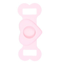 2Stk Schützhülle Für Tracker Haustier Pink Silikon Kratzfest
