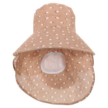 3Stk Uv- Outdoor Fischermütze Mit Masken- Nackenschutz Khaki