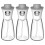 3Stk Ölzerstäuber Küchenflasche Weiß Haushalt Press 4