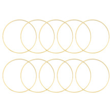 30Stk Beige Bambus Ring, Ideal Für Wanddeko DIY