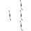 4Stk Verlängerungskabel Mit Power-On/off Schalter, Nylon 9