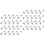 200Pcs Silver Ear DIY Accessories Jewelry Making Tool for Earrings 4