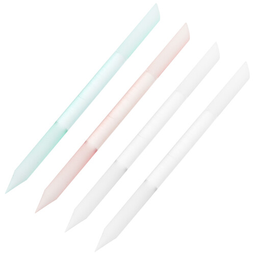 12Stk Nagelhautentferner Doppelseitig Maniküre-Stick Bunt, Robust 1