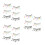9Paare Glitzer Wimpern Für Damen Make-Up 6