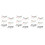 9Paare Glitzer Wimpern Für Damen Make-Up 7