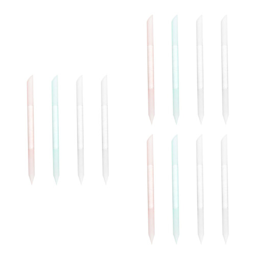 12Stk Nagelhautentferner Doppelseitig Maniküre-Stick Bunt, Robust 2