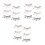 9Paare Glitzer Wimpern Für Damen Make-Up 3