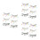 9Paare Glitzer Wimpern Für Damen Make-Up 8