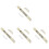 4Sets Goldene Geburtstagskrone Und Schärpe, Festliche Party 4