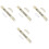 4Sets Goldene Geburtstagskrone Und Schärpe, Festliche Party 5