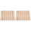 2Pcs Premium Wood Small Pet Scratch Board with Claw Grinding Function 2