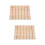 2Pcs Premium Wood Small Pet Scratch Board with Claw Grinding Function 7
