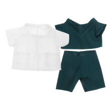 3Stk Kostüm Outfit Für Stofftiere Weiche Materialien Bunt