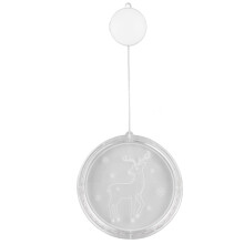 Battery Operated Christmas Window Lights LED Christmas Window Lights Easy To Use High Light Transmission 3D Creative Design For Festive Atmosphere