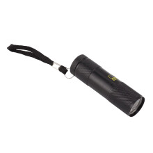 Compact UV Light 9 LEDs 395nm Purple for Dog Cat Urine and Stain Detection