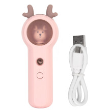 Facial Steamer for Deep Cleaning, Mini Portable Face Mist Humidifier with Ultrasonic Vibration Moisturizing Effect Hot Mists Hydrating Device for
