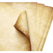 Papel avulso, papel decorativo para impressora, papel antigo vintage para casamento, aniversário, certificado, cardápio, mapa do tesouro,