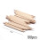 Βασικό σετ μανικιούρ, υψηλής ποιότητας ξύλινα εργαλεία νυχιών μιας χρήσης για 5