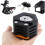 Ανθεκτική αντικλεπτική πτυσσόμενη κλειδαριά ποδηλάτου, γρήγορη εγκατάσταση με 6
