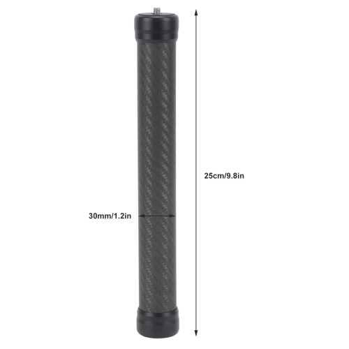 Tige d'extension de caméra en carbone de 9.8 pouces pour RONINSC avec support multi-angle 1