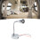 RV Chrome LED Reading Light with Touch Control, 3 Color Temperatures, USB 5V 2A 1