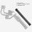 Tige d'extension de caméra en carbone de 9.8 pouces pour RONINSC avec support multi-angle 9