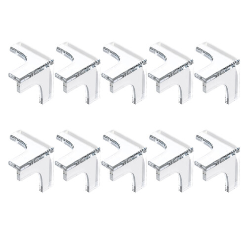 20Stk Transparente Möbel Eckecken Flexiblem PVC