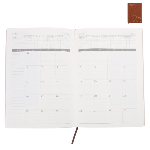 4Stk Praktischer Daily Planner Aus Robustem Daolinpapier 1
