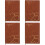 4Stk Praktischer Daily Planner Aus Robustem Daolinpapier 7