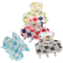 8Stk Haarklammern Acryl Haarspangen Mini Haar Clips Damen