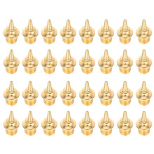 160Stk Langlebige Metall Schuhnägel Für Track Schuhe Sportschuhe Gold