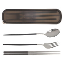 3Sets Outdoor Besteck Set Tragbar Für Camping Picknick