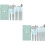 2Sets Professionelle Makeup Blau Praktisch Für 6