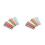 14Stk Bunter Mini Draht DIY Landschaft Deko 4